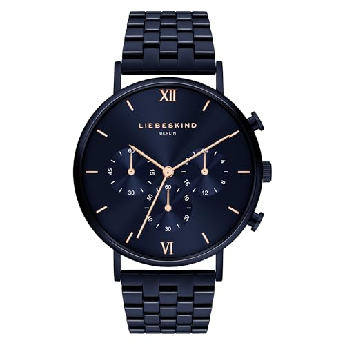 Liebeskind Berlin Damen Analog Armbanduhr mit Quarzwerk aus Edelstahl Liebeskind Berlin Damen Analog Armbanduhr mit Quarzwerk aus Edelstahl von Liebeskind