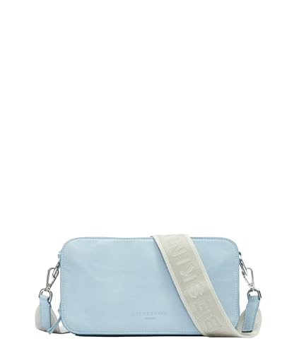 Liebeskind Berlin Damen-Umhängetasche „Clarice M“ – Crossbody Bag Damen aus Leder mit verstellbaren Schulterriemen – Damen-Schultertasche, großzügige Fächer mit Reißverschluss und Knopfverschluss von LIEBESKIND