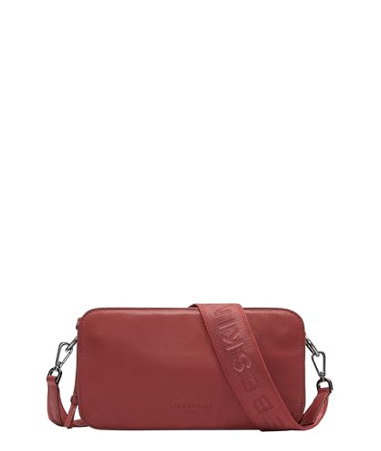 Liebeskind Berlin Damen-Umhängetasche „Clarice M“ – Crossbody Bag Damen aus Leder mit verstellbaren Schulterriemen – Damen-Schultertasche, großzügige Fächer mit Reißverschluss und Knopfverschluss von Liebeskind