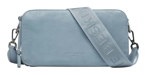 Liebeskind Berlin Damen-Umhängetasche,Clarice M“ Crossbody Bag, Leder, verstellbare Schulterriemen, Reißverschluss-Fächer, Knopfverschluss Liebeskind Berlin Damen-Umhängetasche,Clarice M“ Crossbody Bag, Leder, verstellbare Schulterriemen, Reißverschluss-Fächer, Knopfverschluss von Liebeskind