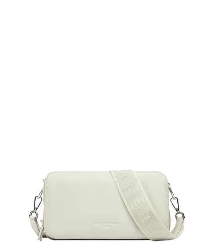 Liebeskind Berlin Damen-Umhängetasche,Clarice M“ Crossbody Bag, Leder, verstellbare Schulterriemen, Reißverschluss-Fächer, Knopfverschluss Liebeskind Berlin Damen-Umhängetasche,Clarice M“ Crossbody Bag, Leder, verstellbare Schulterriemen, Reißverschluss-Fächer, Knopfverschluss von Liebeskind