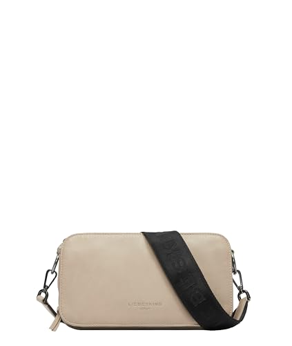 Liebeskind Berlin Damen-Umhängetasche,Clarice M“ Crossbody Bag Damen aus Leder mit verstellbaren Schulterriemen Damen-Schultertasche,großzügige Fächer mit Reißverschluss Knopfverschluss, Shoulder Bag von Liebeskind