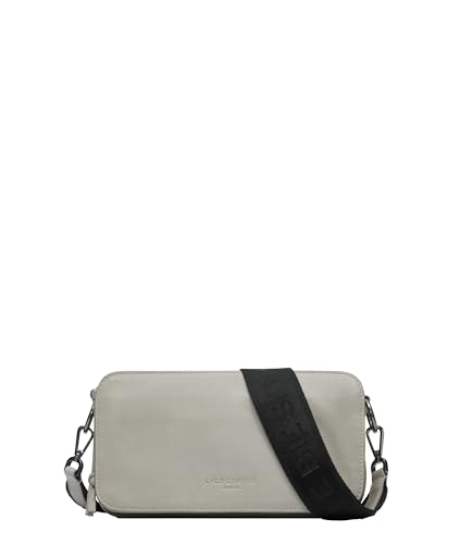 Liebeskind Berlin Damen-Umhängetasche,Clarice M“ Crossbody Bag, Leder, verstellbare Schulterriemen, Reißverschluss-Fächer, Knopfverschluss Liebeskind Berlin Damen-Umhängetasche,Clarice M“ Crossbody Bag, Leder, verstellbare Schulterriemen, Reißverschluss-Fächer, Knopfverschluss von Liebeskind