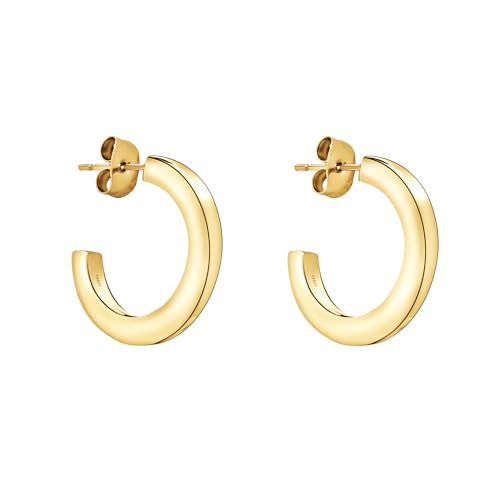 Liebeskind Berlin Creole LJ-1651-E-20 aus Edelstahl in IP Gold von Liebeskind