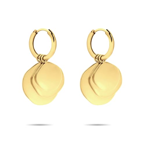 Liebeskind Berlin Creole LJ-1665-E-14 aus Edelstahl in IP Gold von Liebeskind