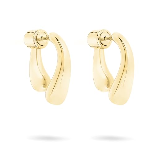 Liebeskind Berlin Creole LJ-1673-E-16 aus Edelstahl in IP Gold von LIEBESKIND