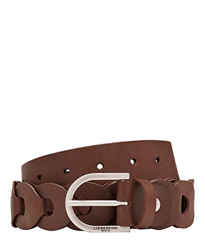 Liebeskind Berlin Damen 008-Belt1-BeltVa-walnut-80 Gürtel, Walnut, 80 von Liebeskind