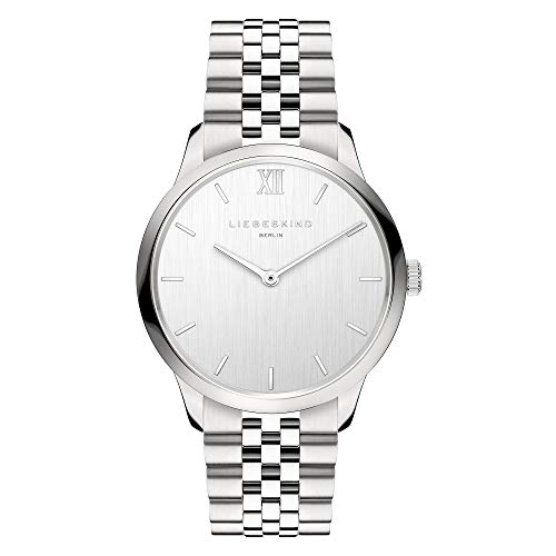 Liebeskind Berlin Damen Analog Quarz Uhr mit Edelstahl Armband, LT-0274-MQ von LIEBESKIND