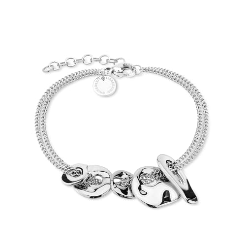 LIEBESKIND Berlin Damen Armband LJ-1733-B-21 aus Edelstahl in IP Rhodium von LIEBESKIND