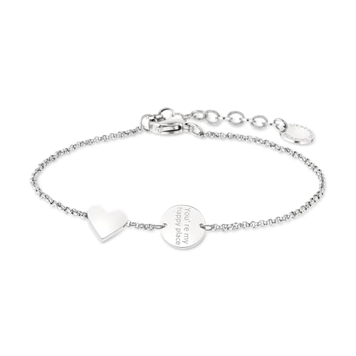 LIEBESKIND Berlin Damen Armband LJ-1760-B-20 aus Edelstahl in Silber von Liebeskind