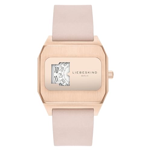 LIEBESKIND Damen Analog Quarz Uhr mit Edelstahl Armband LT-0503-LQ von LIEBESKIND
