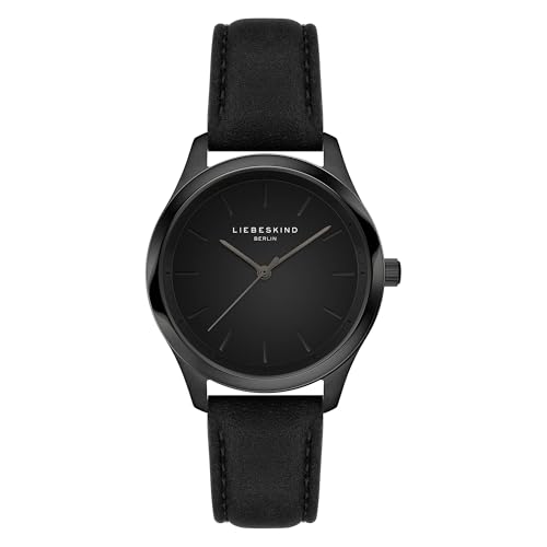 LIEBESKIND Berlin Damen Armbanduhr LT-0506-LQ Edelstahl in IP Schwarz am Edelstahlband von LIEBESKIND