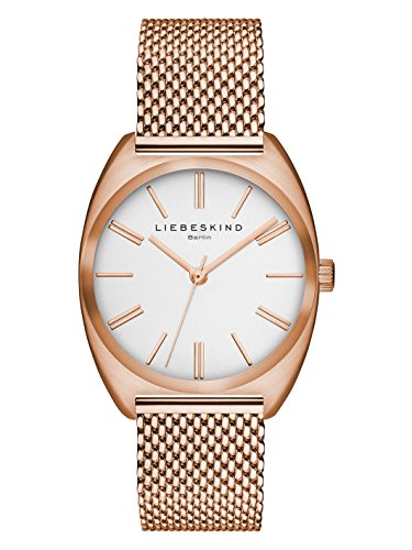 Liebeskind Berlin Damen-Armbanduhr Mesh Analog Quarz Edelstahl LT-0032-MQ von Liebeskind