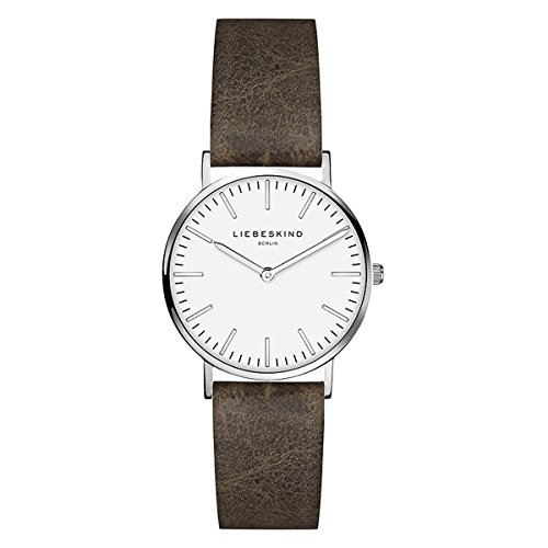 Liebeskind Berlin Damen-Armbanduhr New Case Leather Analog Quarz Leder LT-0090-LQ von LIEBESKIND