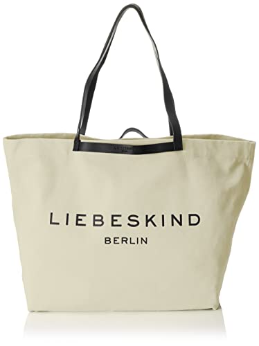 Liebeskind Berlin Damen Aurora20-Canvas Shopper L, 01 Pale Moon Liebeskind Berlin Damen Aurora20-Canvas Shopper L, 01 Pale Moon von Liebeskind