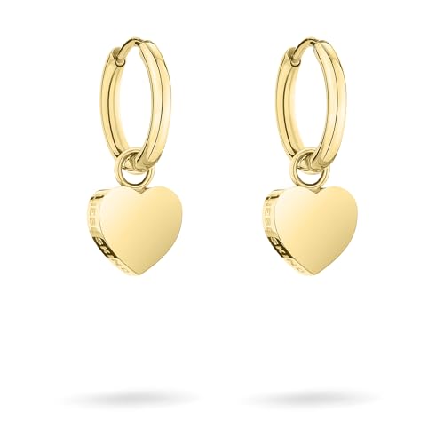 Liebeskind Berlin Damen Creole LJ-1783-E-11 aus Edelstahl in IP Gold Liebeskind Berlin Damen Creole LJ-1783-E-11 aus Edelstahl in IP Gold von Liebeskind