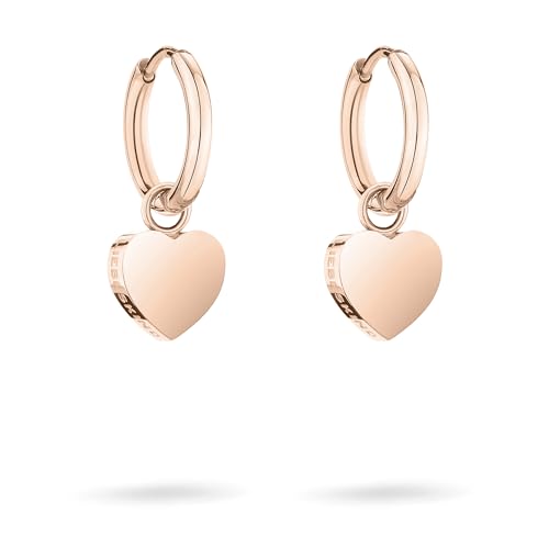 Liebeskind Berlin Damen Creole LJ-1784-E-11 aus Edelstahl in IP Roségold Liebeskind Berlin Damen Creole LJ-1784-E-11 aus Edelstahl in IP Roségold von Liebeskind