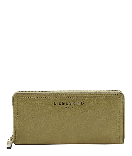 Liebeskind Berlin Damen Fab 2 Crinkled Sally - Portemonnee Purse L, Princess Green, Large (HxBxT 9.4cm x 18.8cm 2cm) EU von Liebeskind