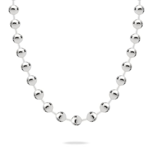 LIEBESKIND Berlin Damen Halskette LJ-1710-N-45 aus Edelstahl in IP Rhodium von LIEBESKIND