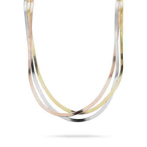 LIEBESKIND Berlin Damen Halskette LJ-1769-N-45 aus Edelstahl in IP Tricolor LIEBESKIND Berlin Damen Halskette LJ-1769-N-45 aus Edelstahl in IP Tricolor von Liebeskind