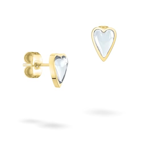 Liebeskind Berlin Damen Ohrringe LJ-1705-E-09 aus Edelstahl in IP Gold von Liebeskind