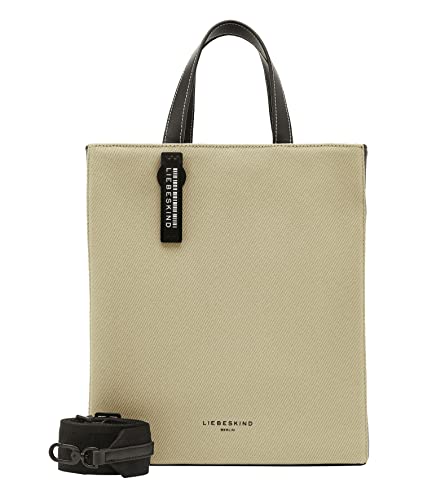 Liebeskind Berlin Damen Papieren tas katoen keperstof papieren Tote M, Warm Beige, Medium (HxBxT 34cm x 29cm 15cm) EU von Liebeskind