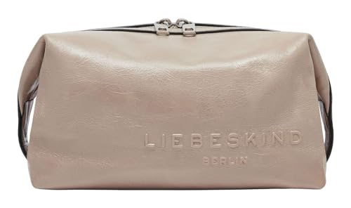 Liebeskind Berlin ELVIRA PAPER TOUCH CRINKLE Pouchette Beauty Pouch Accessories M, jade (HxBxT 13cm x23.5cm x14cm) von Liebeskind