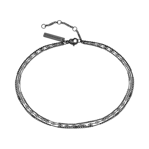 LIEBESKIND Berlin Fußkette LJ-1458-A-27 IP Black von LIEBESKIND