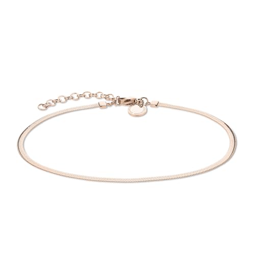 LIEBESKIND Berlin Fußkette LJ-1747-A-27 aus Edelstahl in IP Roségold von Liebeskind