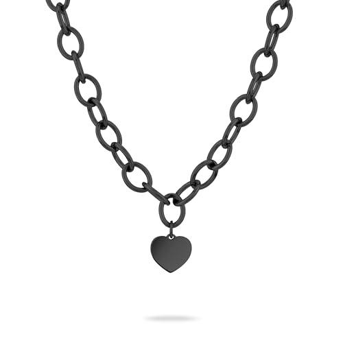 Liebeskind Berlin Halskette LJ-1609-N-45 IP Black von LIEBESKIND