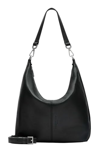 Liebeskind Berlin Damen-Umhängetasche „Paris M“ I Hobo Bag Damen aus Leder mit Schulter- und Crossbody-Riemen I Schultertasche, Hauptfach mit Reißverschluss, 2 Innenfächer I Shoulder Bag von Liebeskind