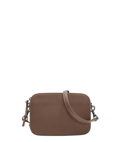 Liebeskind Berlin Umhängetasche Luka – Cross-Body Bag aus Leder mit verstellbaren Schulterriemen – kleine Schultertasche, Fächer mit Reißverschluss – Shoulder Bag von Liebeskind
