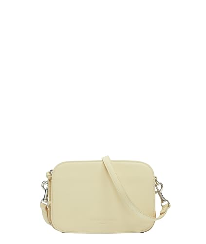 Liebeskind Berlin Umhängetasche Luka – Cross-Body Bag aus Leder mit verstellbaren Schulterriemen – kleine Schultertasche, Fächer mit Reißverschluss – Shoulder Bag, 14.5 x 20.5 x 7 cm,Lemonade von Liebeskind