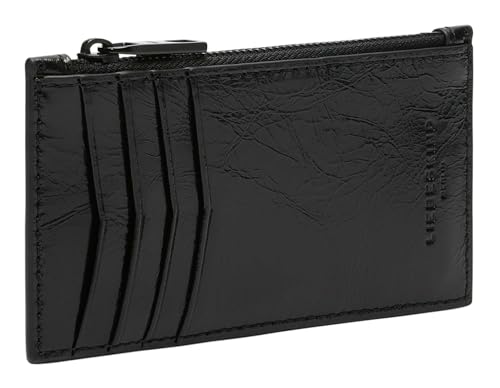 Liebeskind Berlin New Wallet XS FRANZIS LACK DISTRESSED black von Liebeskind