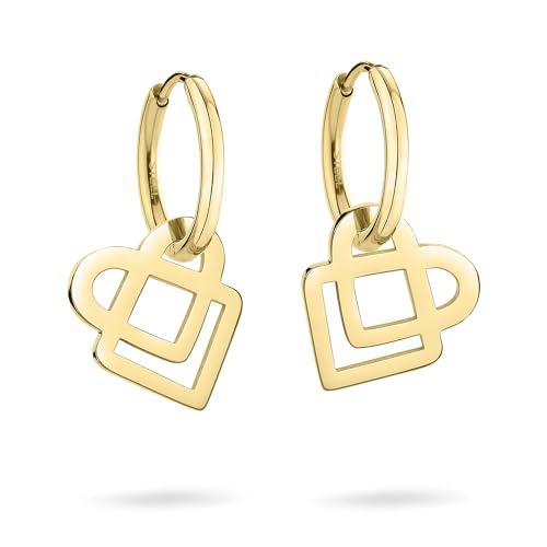 Liebeskind Berlin Ohrring LJ-1406-E-21 IP Gold Amazon Exclusive von LIEBESKIND