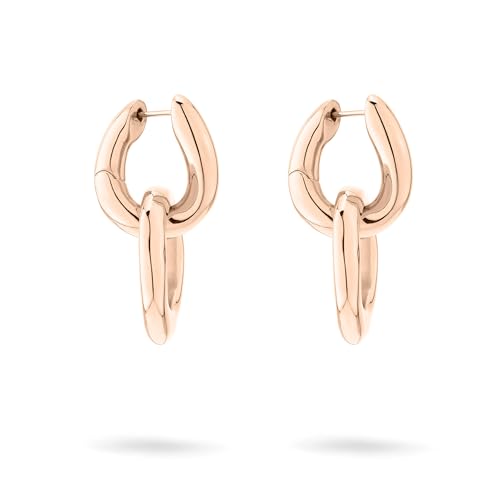 Liebeskind Berlin Ohrringe LJ-1678-E-31 aus Edelstahl in IP Roségold von Liebeskind