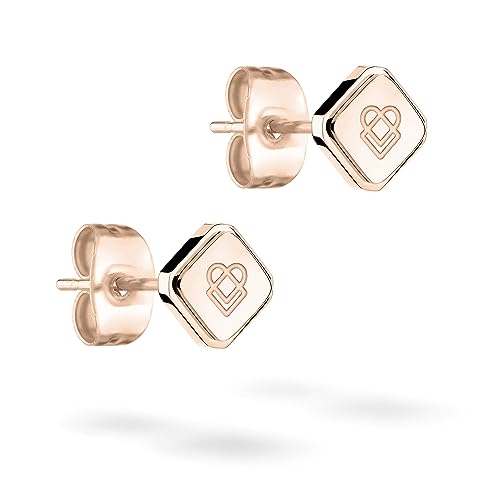 Liebeskind Ohrstecker LJ-1338-E-06 aus Edelstahl in roségold von Liebeskind