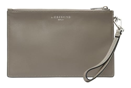 Liebeskind Berlin Pouch M OTHER SLGs/SOFT NAPPA neutral gray von Liebeskind