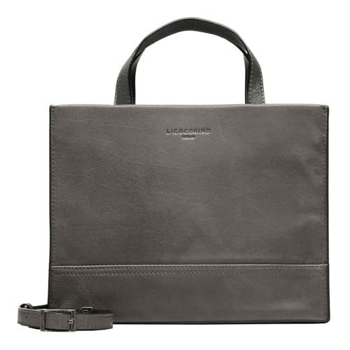 Liebeskind Berlin Women's M Lou 2 3D Leather Satchel, Iron von Liebeskind