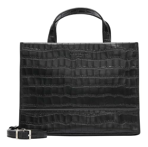 Liebeskind Berlin Satchel M LOU 2 NEW CROCO,black von Liebeskind