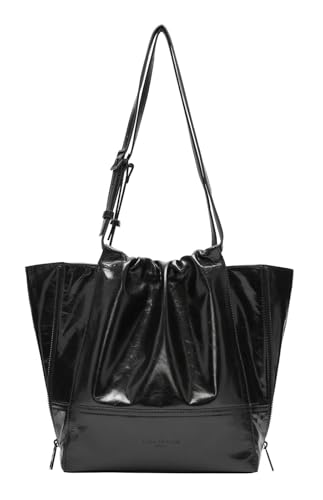 Liebeskind Berlin Shopper M LOU 2 PAPER TOUCH,black von Liebeskind