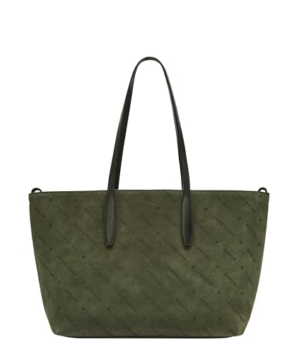 Liebeskind Berlin Shopper M MONOGRAM Suede forest von Liebeskind