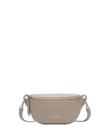 Liebeskind Berlin Damen-Gürteltasche „Tavia S“ I Belt-bag Damen aus Leder mit verstellbarem Riemen I Damen Gürteltasche I geräumiges Hauptfach mit Reißverschluss und ein Innenfäch I Belt Bag schwarz von Liebeskind
