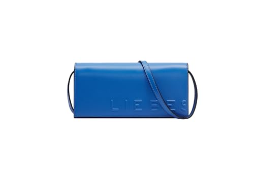 Liebeskind Berlin Umhängetasche Paper Bag Logo Crossbody XS Pool Blue One Size von Liebeskind