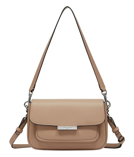 Liebeskind Berlin Women's Andrea Calf Optic S Sandy Crossbody von Liebeskind