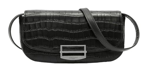 Liebeskind Berlin EZRA 2 NEW CROCO Crossbody S, black S von Liebeskind