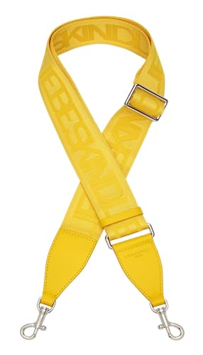 Liebeskind Berlin Women's Fancy Logo Webbing Sporty Shoulder Strap, Lemon L von Liebeskind