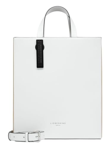 Liebeskind Berlin Women's Paper Bag Carter BI-Color Paperbag M Offwhite Tote von Liebeskind