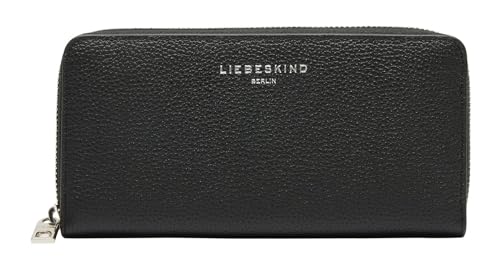 Liebeskind Berlin Elvira Lamb SF Verna Pouchette Beauty Pouch Accessories M, Black (HxBxT 13cm x23.5cm x14cm) von Liebeskind