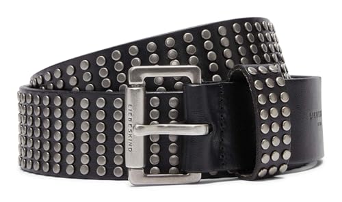 Liebeskind Berlin Belt J 38mm 105 STUDDED BELTS Washed Leather black Liebeskind Berlin Belt J 38mm 105 STUDDED BELTS Washed Leather black von Liebeskind